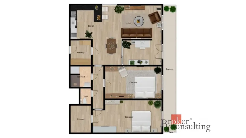 Prodej bytu 3+kk, Poděbrady - Poděbrady III, Lidická, 113 m2