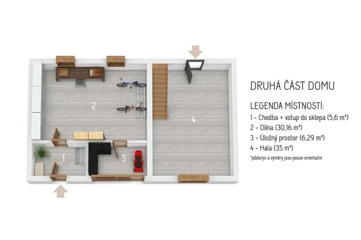 Prodej rodinného domu, Hostinné, Kaštanová, 135 m2