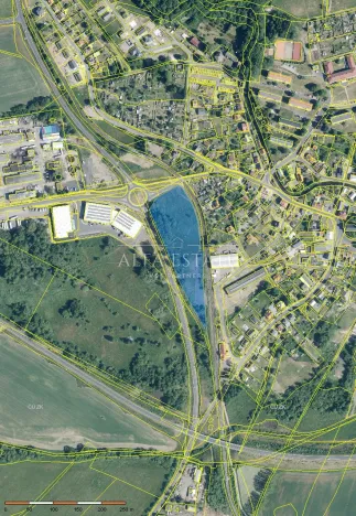 Prodej komerčního pozemku, Hroznětín, Nádražní, 7451 m2