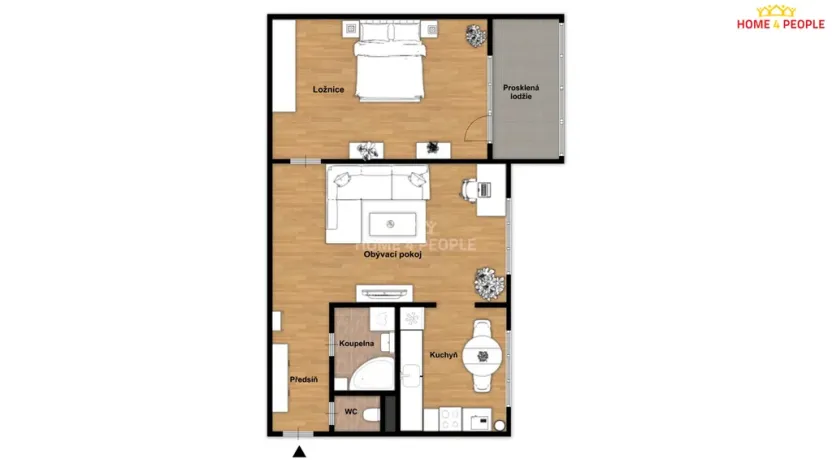 Prodej bytu 2+1, Kolín - Kolín III, Seifertova, 64 m2