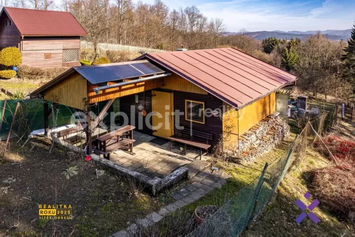Prodej chaty, Vsetín, Potůčky, 33 m2
