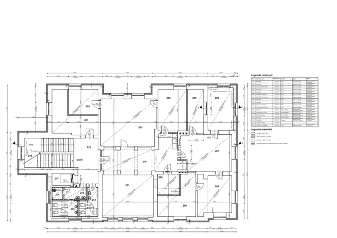 Prodej kanceláře, Ústí nad Labem, Brněnská, 1000 m2