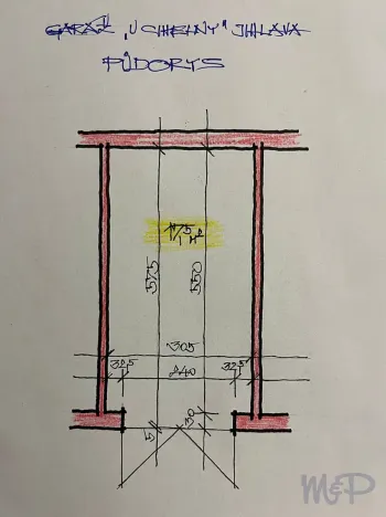 Pronájem garáže, Jihlava, 16 m2