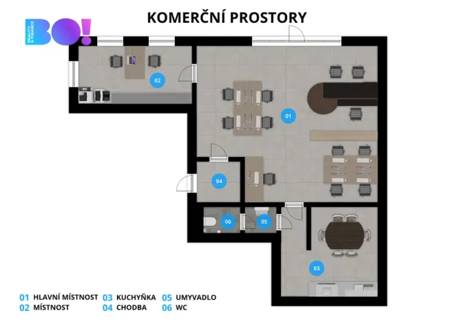 Prodej bytu 2+1, Třeboň, Svobody, 78 m2