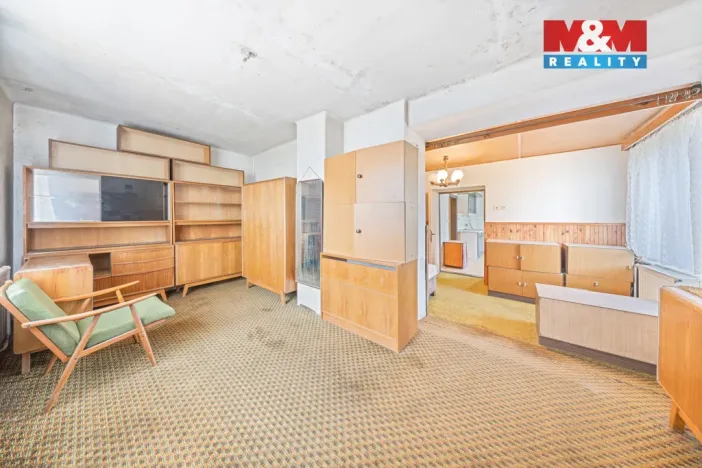 Prodej rodinného domu, Nová Bystřice - Nový Vojířov, 103 m2