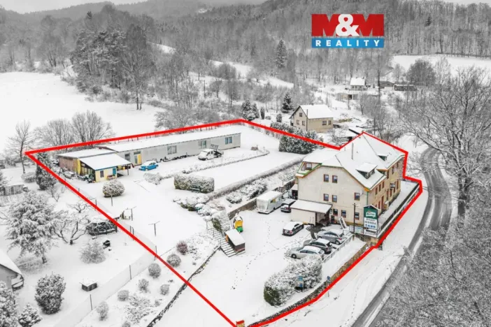 Prodej ubytování, Teplice nad Metují - Dolní Teplice, Aloise Jiráska, 645 m2