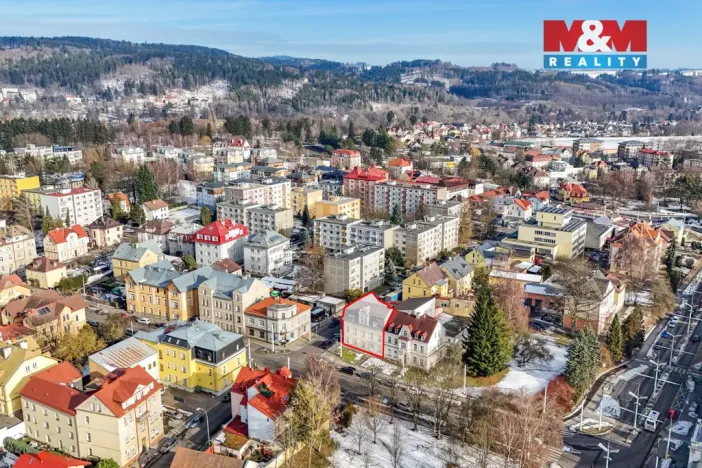 Prodej bytu 2+kk, Mariánské Lázně, Husova, 48 m2