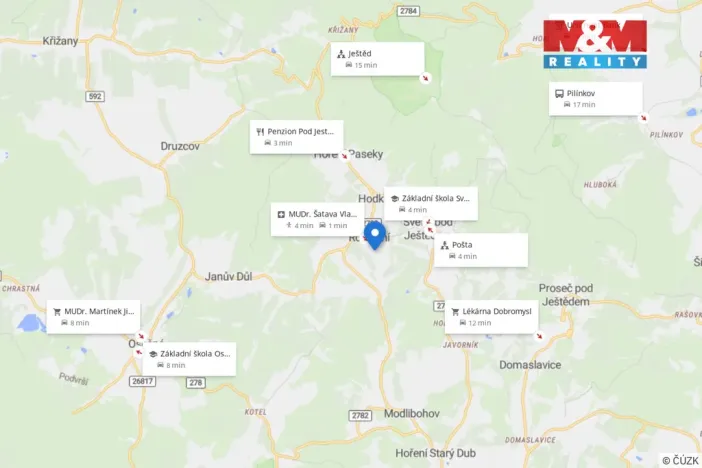 Prodej rodinného domu, Světlá pod Ještědem - Rozstání, 185 m2