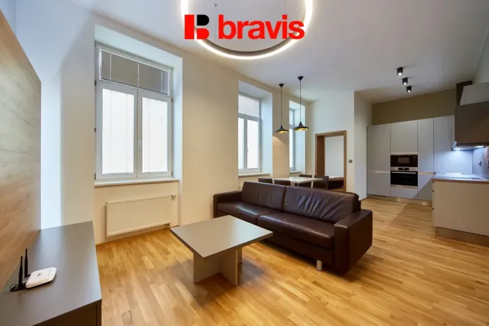 Pronájem bytu 2+kk, Brno, Masarykova, 62 m2