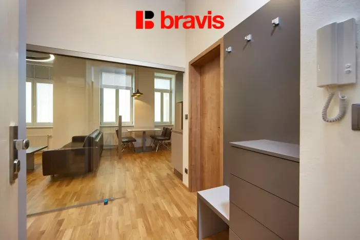 Pronájem bytu 2+kk, Brno, Masarykova, 62 m2