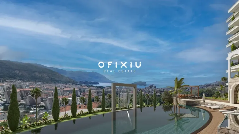 Prodej bytu 2+kk, Budva, Černá Hora, 54 m2