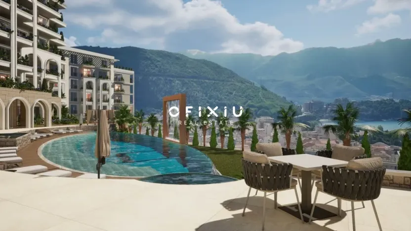 Prodej bytu 2+kk, Budva, Černá Hora, 54 m2