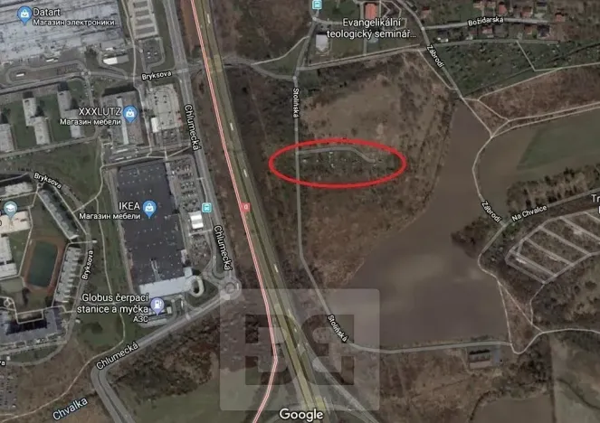 Pronájem zahrady, Praha - Horní Počernice, Stoliňská, 270 m2