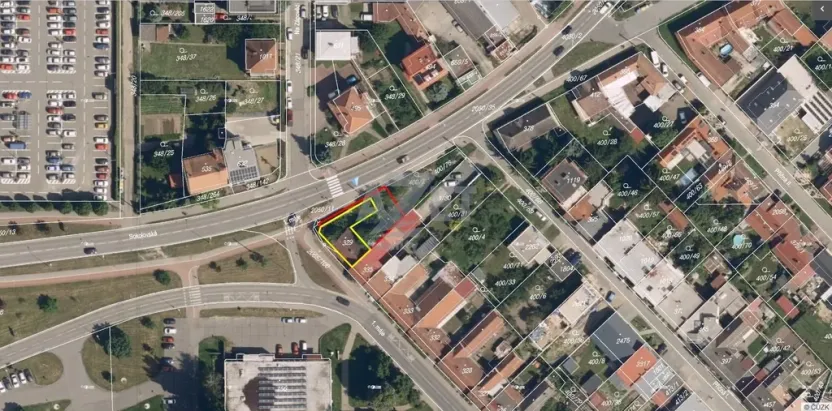 Prodej pozemku pro bydlení, Uherské Hradiště - Mařatice, 1. máje, 681 m2