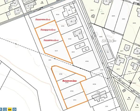 Prodej pozemku, Pardubice - Nemošice, 849 m2