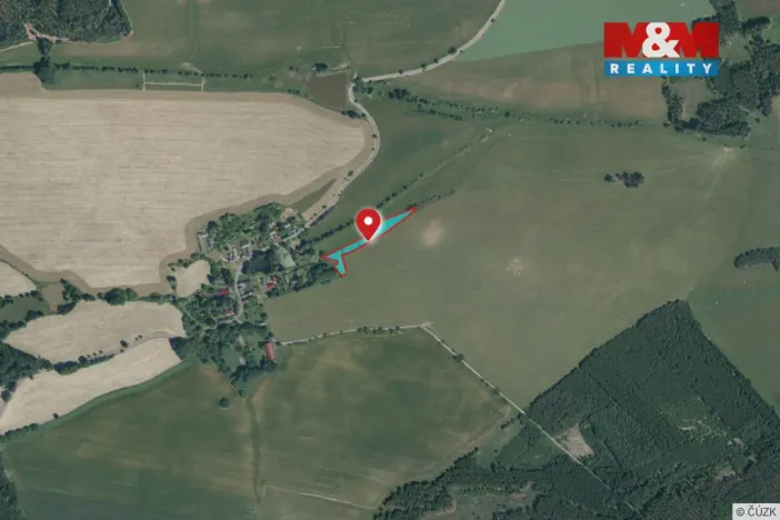 Prodej pozemku, Olbramov - Zádub, 4189 m2