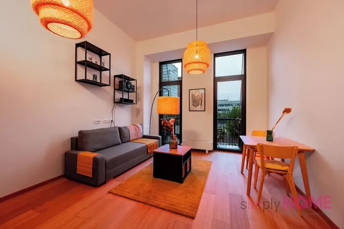 Pronájem bytu 1+kk, Praha - Holešovice, V háji, 37 m2