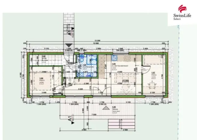 Prodej mobilheimu, Dobelice, 57 m2