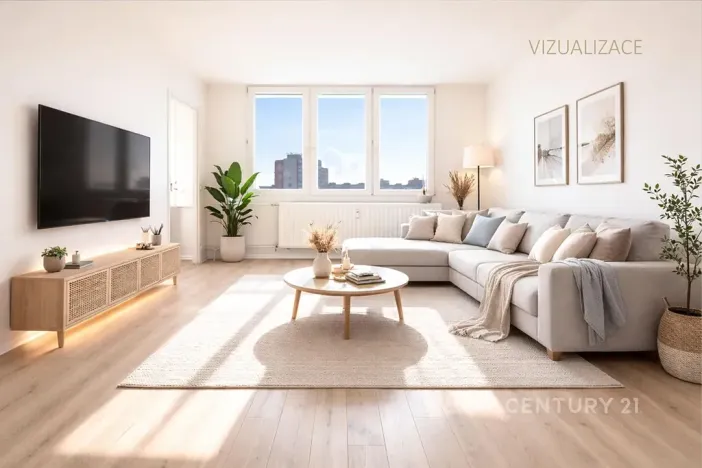 Pronájem bytu 1+1, Most, Růžová, 26 m2