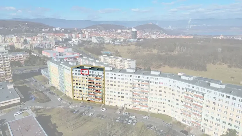 Pronájem bytu 1+1, Most, Růžová, 26 m2