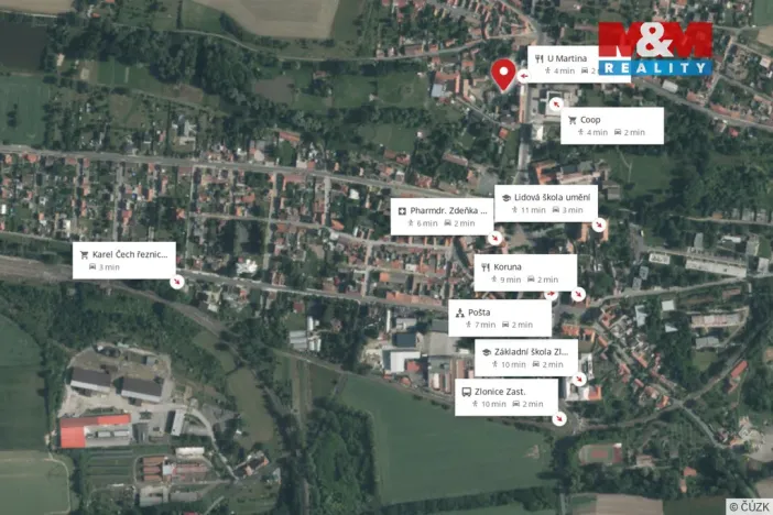 Prodej rodinného domu, Zlonice, Dvořákova, 186 m2