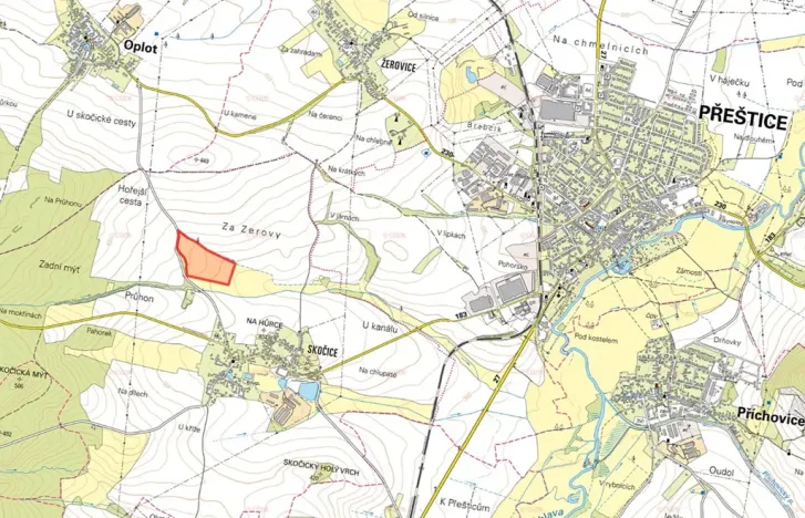 Prodej louky, Přeštice, 87920 m2