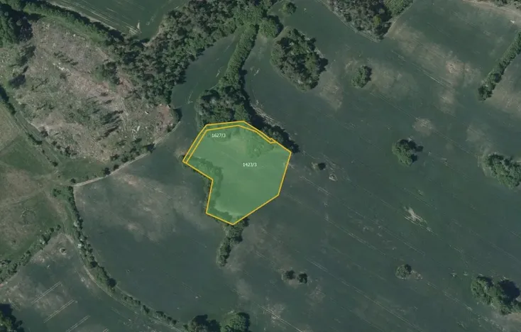 Prodej pole, Hroznatín, 30879 m2