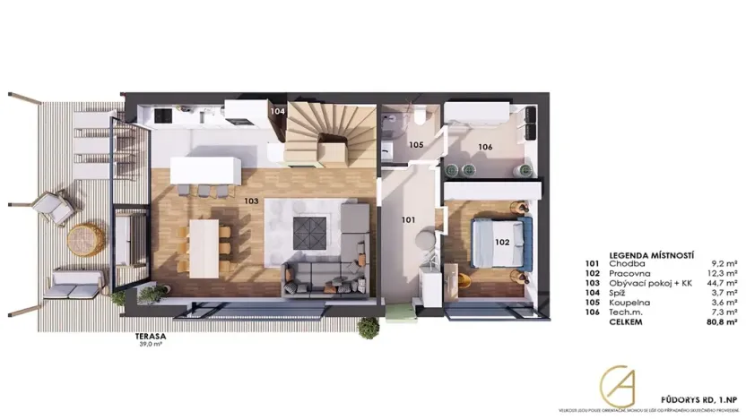 Prodej rodinného domu, Chocerady, 157 m2