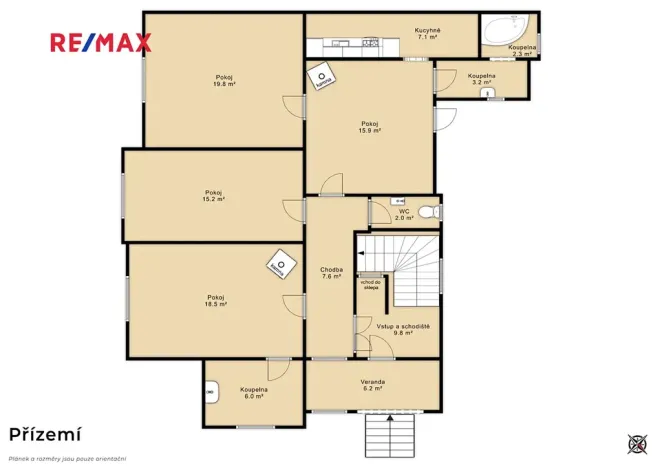 Prodej rodinného domu, Praha - Nusle, Na květnici, 218 m2