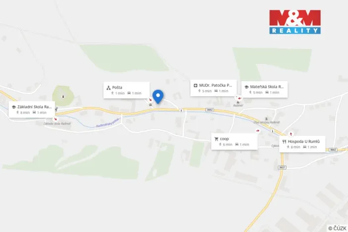 Prodej zemědělské usedlosti, Radiměř, 361 m2