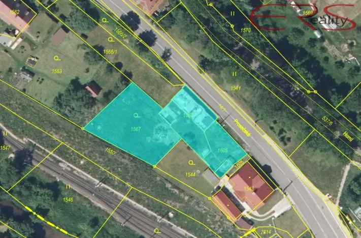 Prodej pozemku pro bydlení, Jablonec nad Nisou - Proseč nad Nisou, 1247 m2