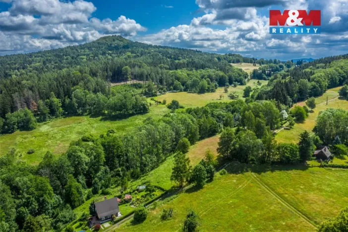 Prodej pozemku pro bydlení, Krásná Lípa - Vlčí Hora, 4140 m2