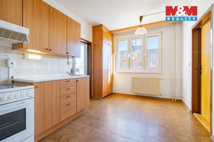 Prodej bytu 4+1, Trhové Sviny, Budovatelská, 82 m2