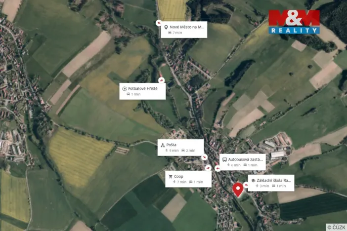 Prodej bytu 3+1, Radešínská Svratka, 65 m2