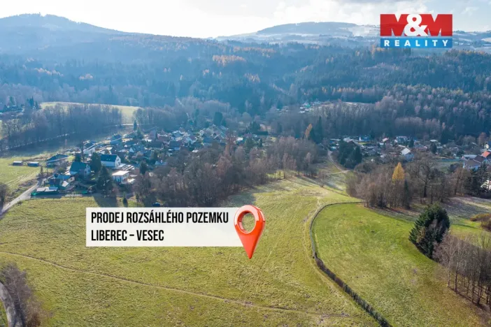 Prodej pozemku pro bydlení, Liberec - Liberec XXV-Vesec, 18048 m2