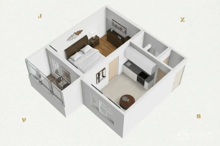 Prodej bytu 1+1, Sokolov, Švabinského, 38 m2