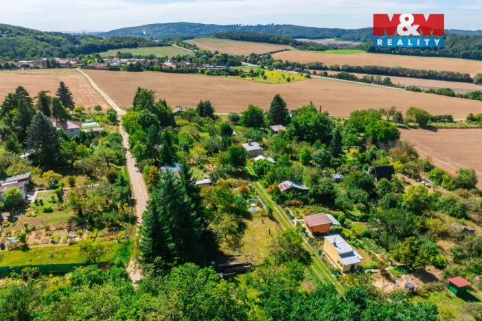 Prodej zahrady, Kuřim, 418 m2