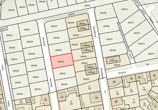 Prodej pozemku pro bydlení, Kladno, Hornická, 300 m2