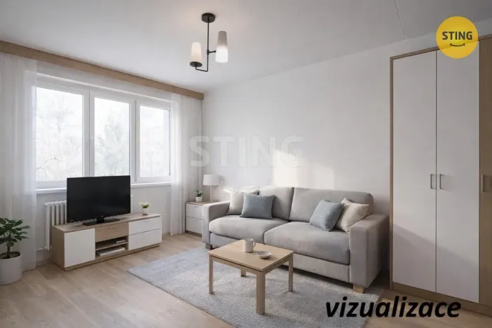 Prodej bytu 1+1, Zlín, Chelčického, 30 m2