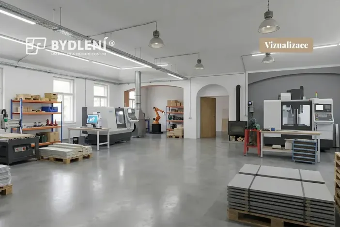 Prodej výrobních prostor, Malé Březno, 670 m2