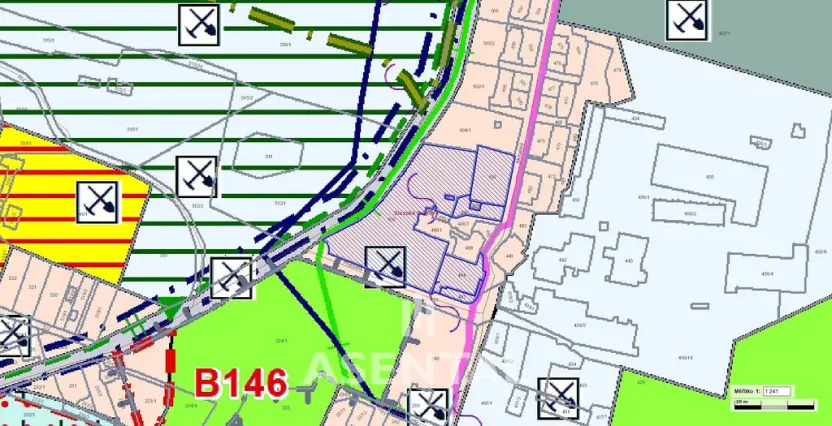 Prodej pozemku, Ostrava - Slezská Ostrava, Michalská, 8784 m2