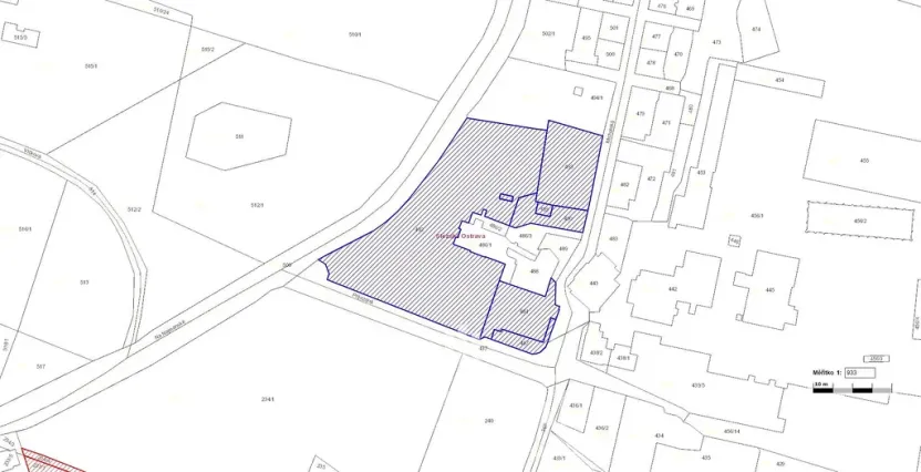 Prodej pozemku, Ostrava - Slezská Ostrava, Michalská, 8784 m2