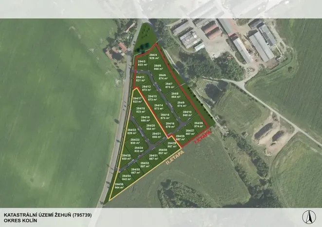 Prodej pozemku pro bydlení, Žehuň, 820 m2