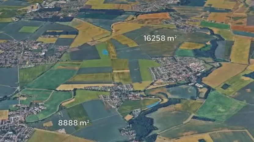 Prodej podílu pole, Veleň, 2619 m2