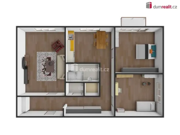 Prodej bytu 3+1, Praha - Záběhlice, Jabloňová, 81 m2