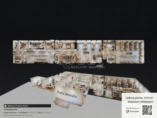 Prodej skladu, Luby, 1300 m2