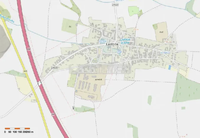 Prodej pozemku pro bydlení, Ledčice, Ledčice, 891 m2