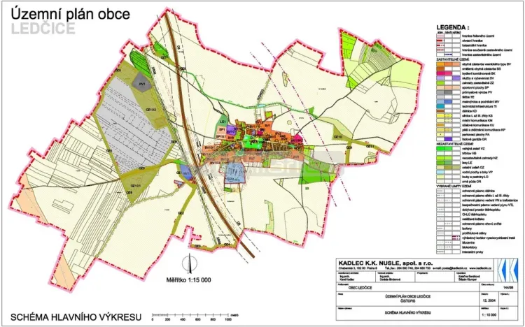 Prodej pozemku pro bydlení, Ledčice, Ledčice, 891 m2