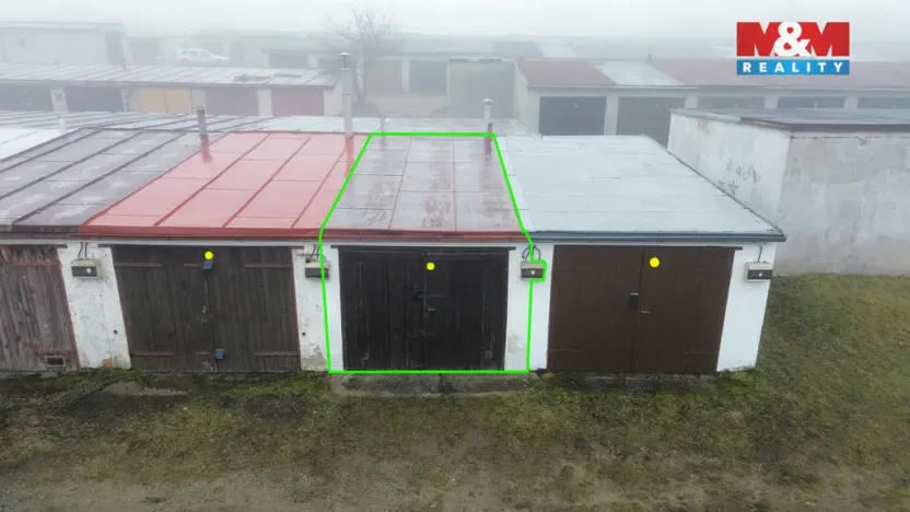 Prodej garáže, Sezimovo Ústí, Ke Hvězdárně, 17 m2