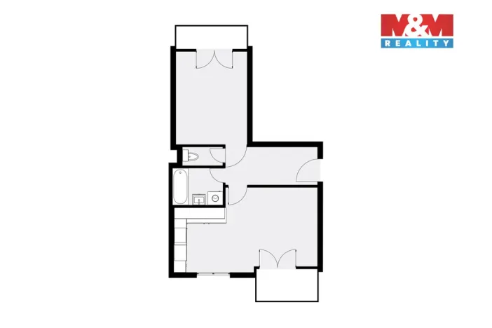 Prodej bytu 2+kk, Hradec Králové, Ve Stromovce, 48 m2